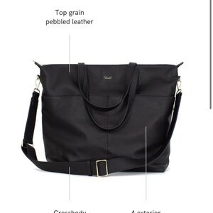 Mina Baie Amelia Full in Black Leather